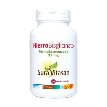 Hierro Bisglicinato 30 Caps Sura Vitasan