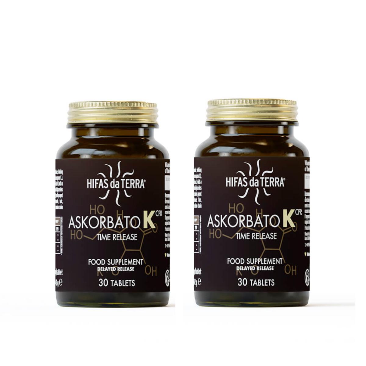 Pack 2x Askorbato K Hifas da Terra