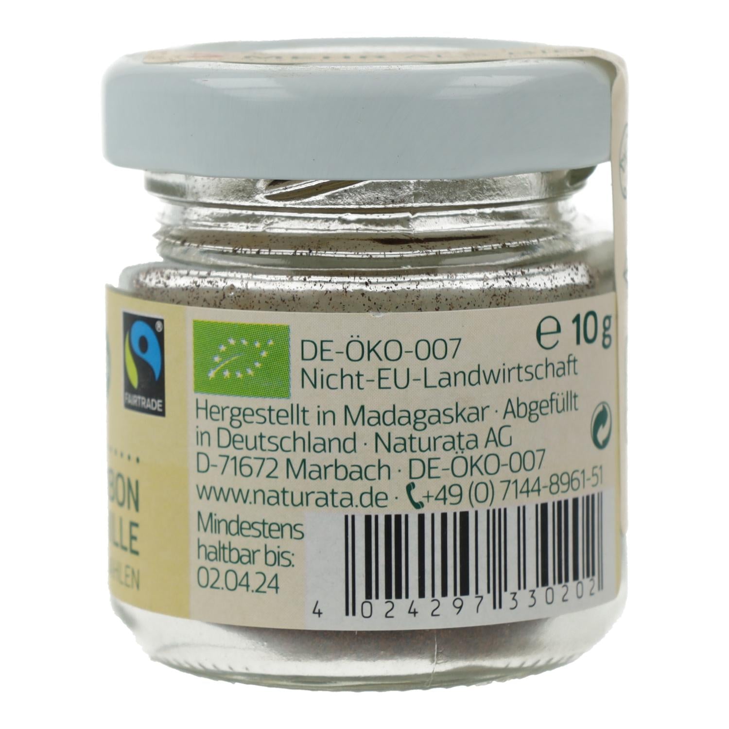 Vainilla Molida ECO Naturata 10 g