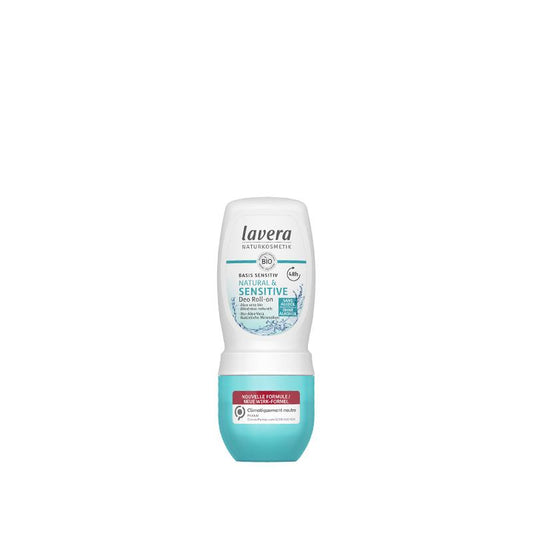 Desodorante roll-on caléndula y aloe 48h Lavera 50 ml