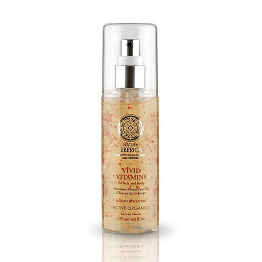 Vitaminas vivas Cabello y Cuerpo Natura Sibérica, 125 ml
