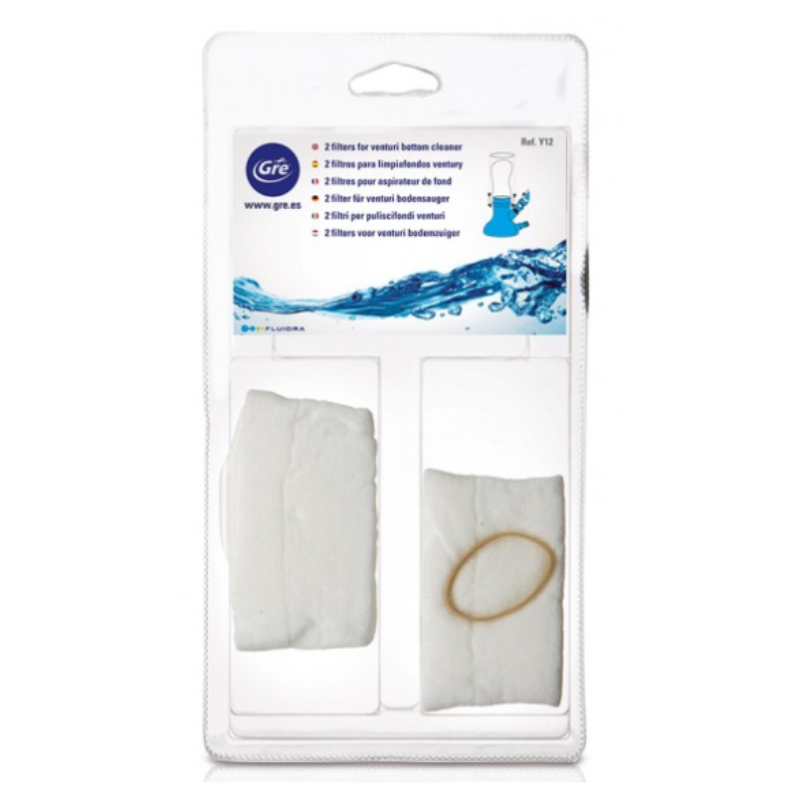 Kit Filtros Limpiafondos Ventury: 2 Unidades