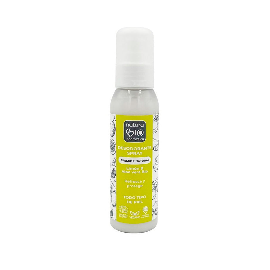 Deodorante spray freschezza naturale 100 ml NaturaBIO