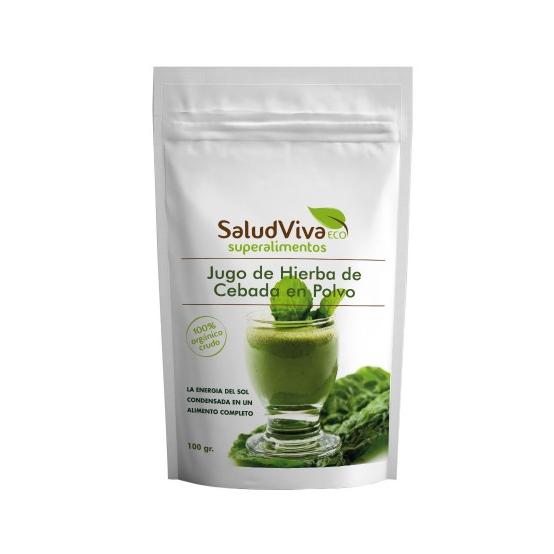 Jugo de hierba de cebada en polvo ECO 100 g, Salud Viva