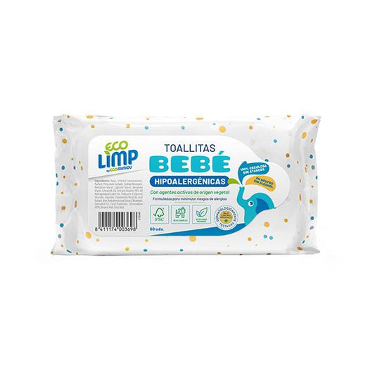 Toallitas Bebé Mimidu ECO 60 Uds