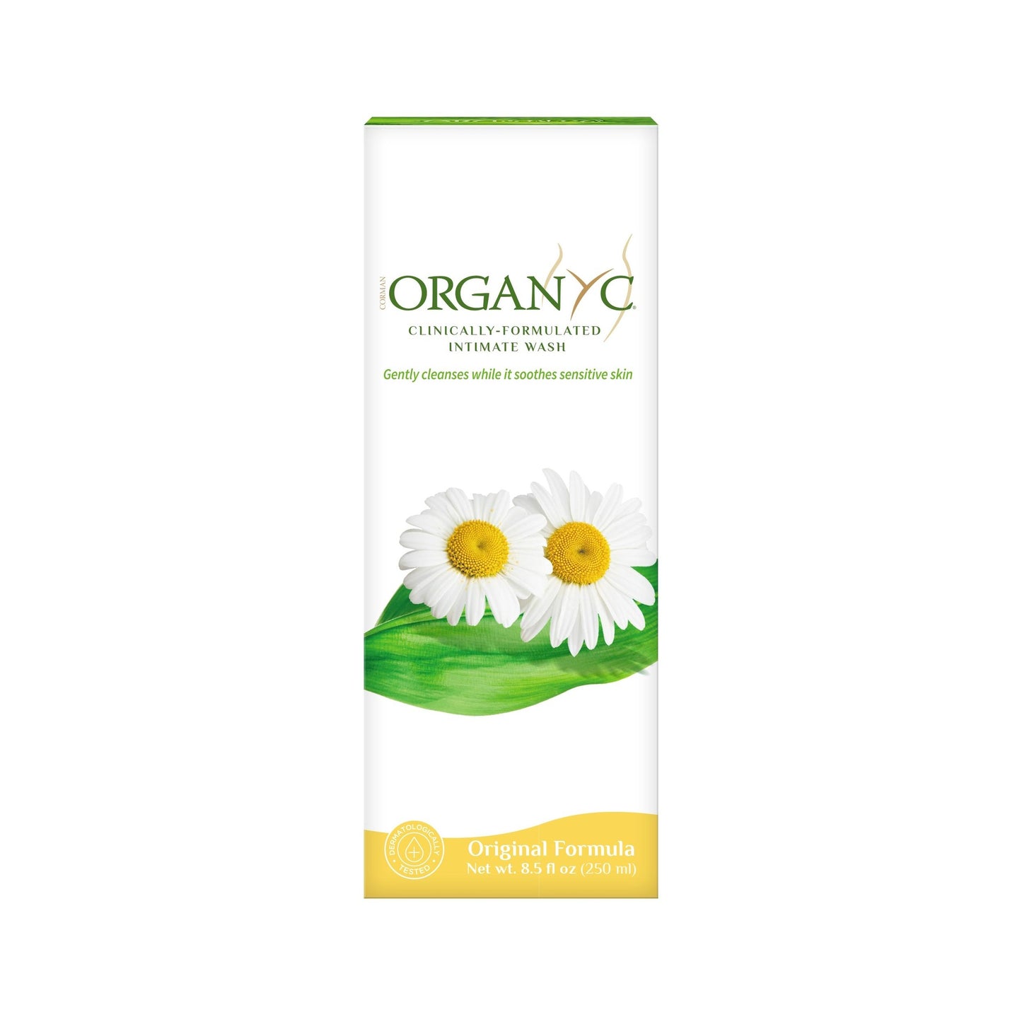 Jabón higiene íntima Manzanilla bio Organyc 250ml