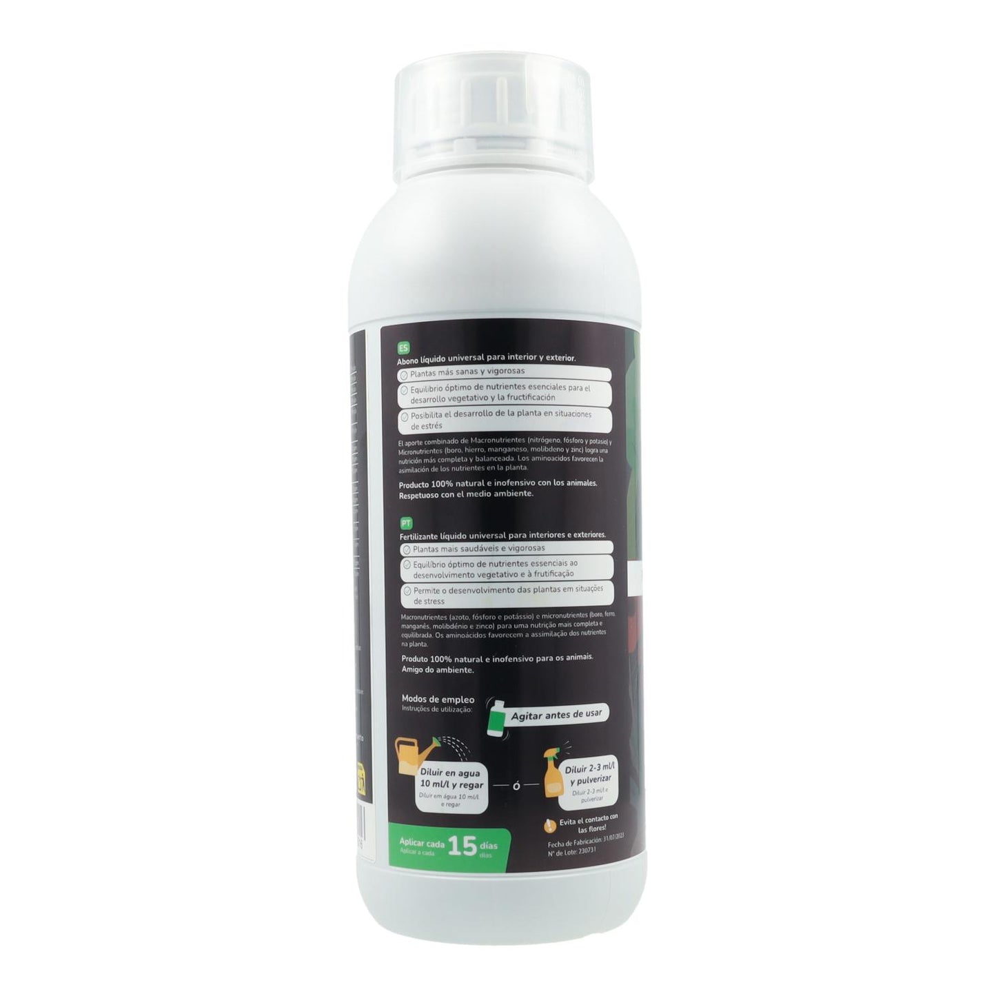 Abono Líquido Universal Planeta Huerto 1 l
