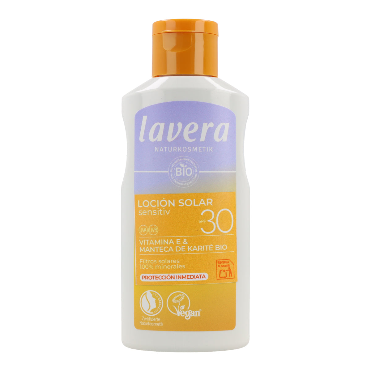 Lozione solare Sensitive SPF 30 Lavera 100 ml