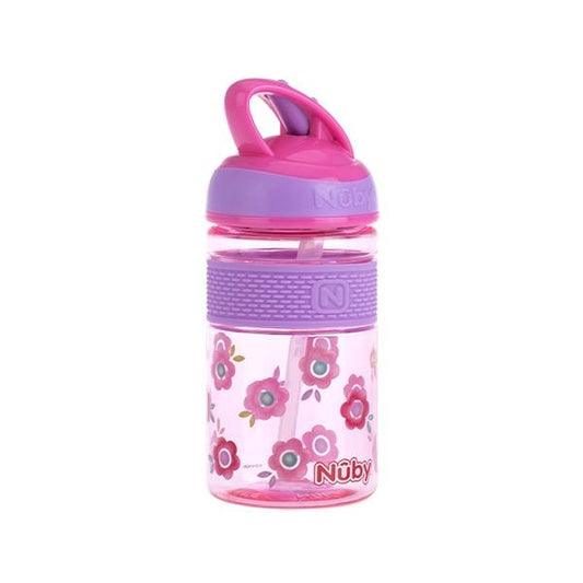 Taza con boquilla rígida 360ml + 3a Nûby Azul