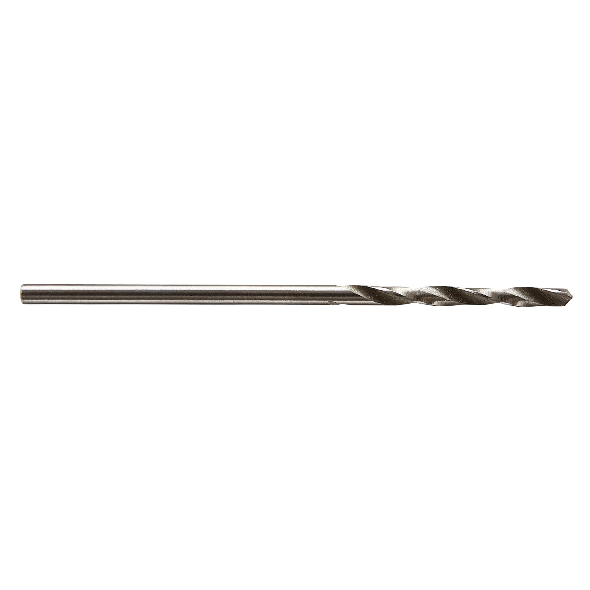 3 Brocas espirales HSS rectificadas con vástago redondo para metal Wolfcraft Ø 2,5 mm