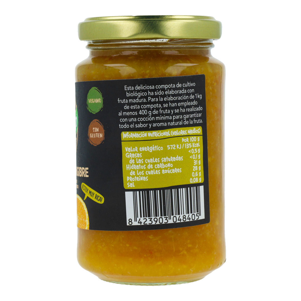 Composta di arancia e zenzero BIO Biocop, 265 g