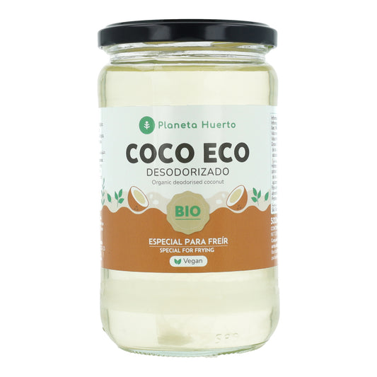 Olio di cocco deodorato ECO Planeta Huerto 500 ml