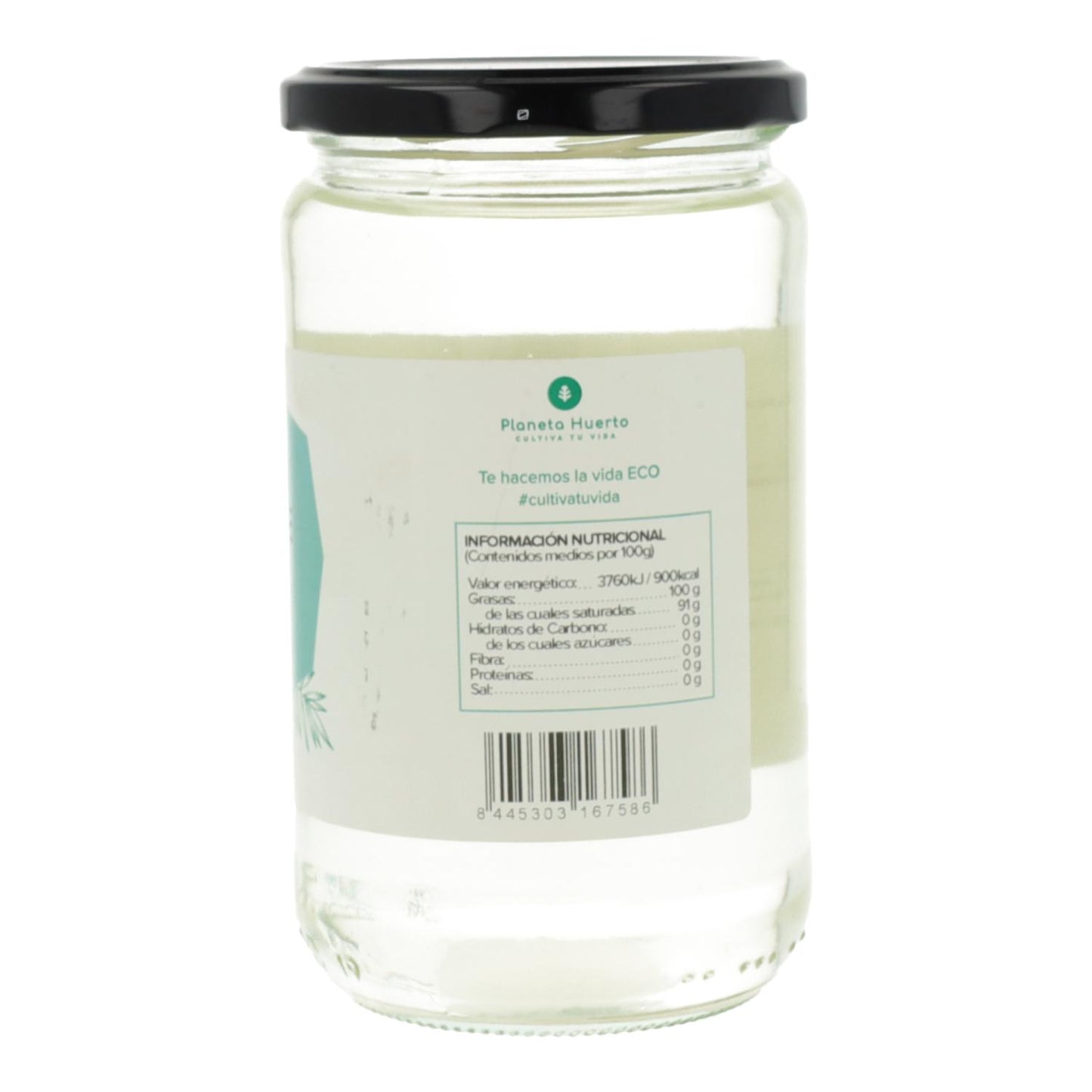 Pack 3xAceite de coco desodorizado ECO Planeta Huerto 500 ml