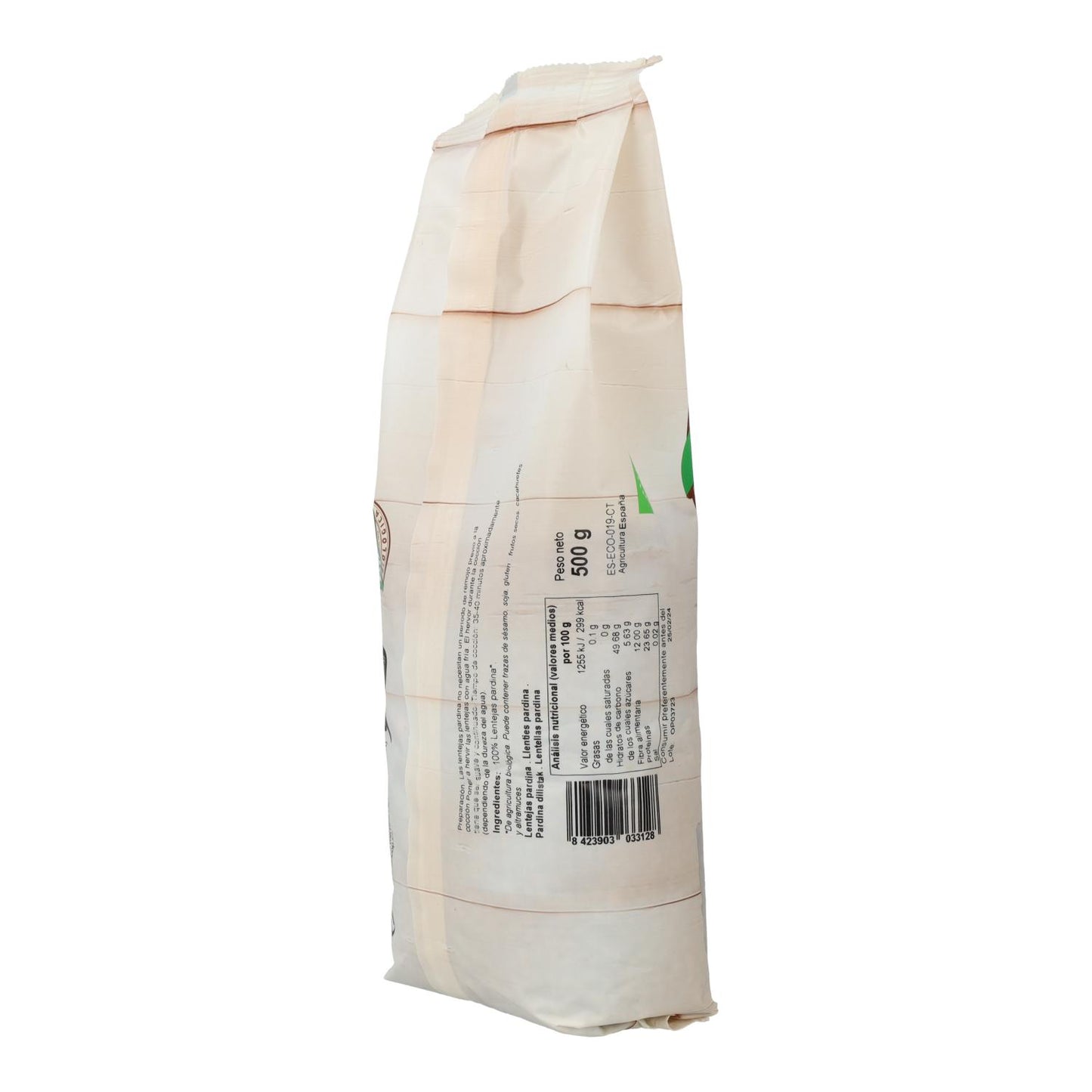 Lentejas Pardina Biocop 500g