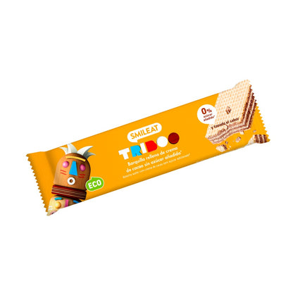 Pack 20x Barritas barquillo rellenas 30g ECO Smileat