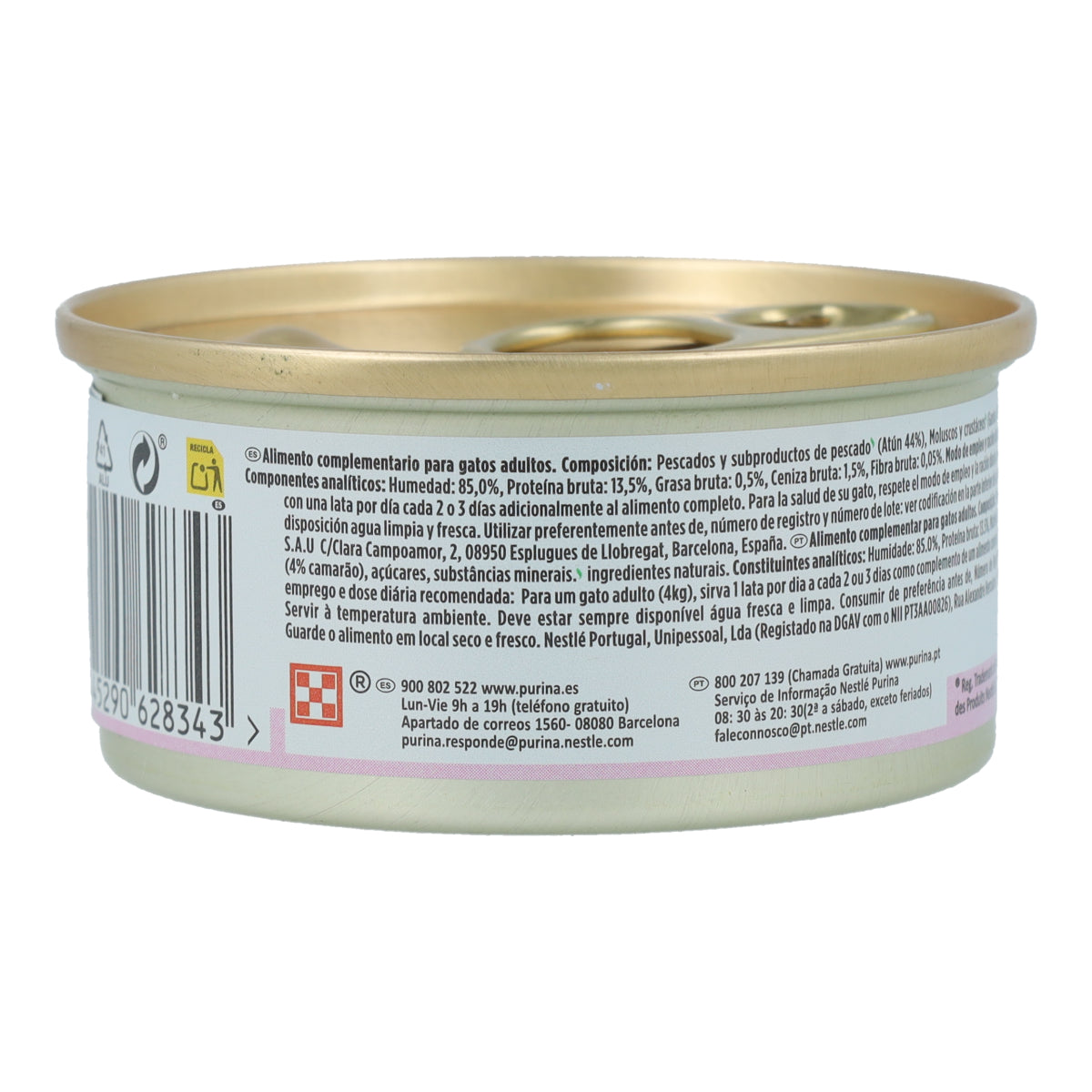 GOURMET Nature's Creations Ricco in filetti di tonno con gamberetti in gelatina 70 g