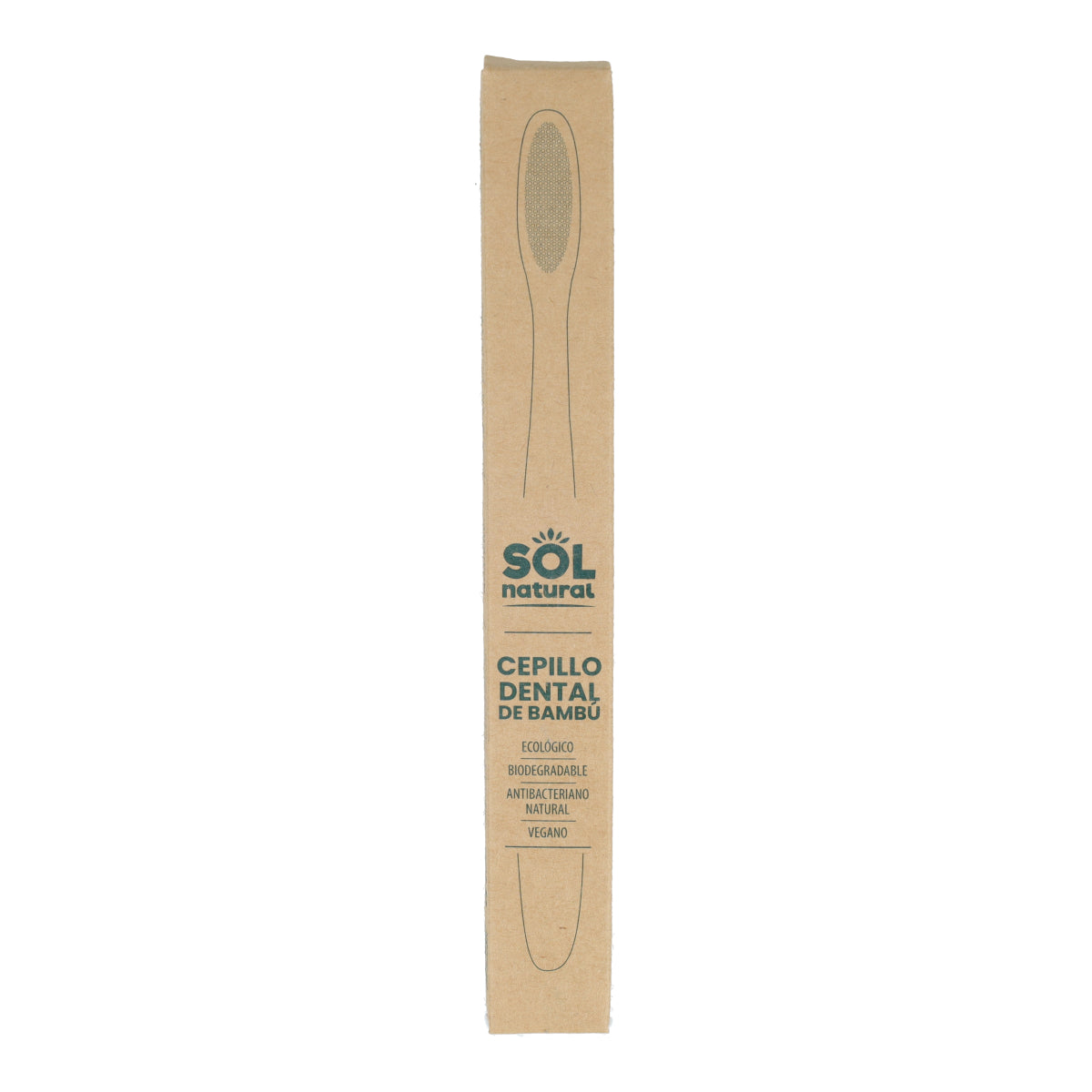 Spazzolino da denti in bambù per adulti Sol Natural