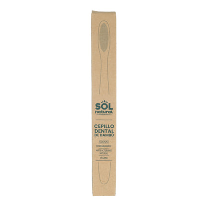 Spazzolino da denti in bambù per adulti Sol Natural