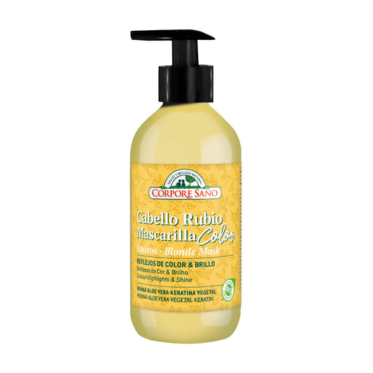Mascarilla Color Cabellos Rubios Corpore Sano 280 ml