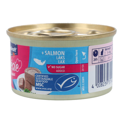 Vitakraft Latita Poésie mousse di salmone 85 g cibo umido per gatti