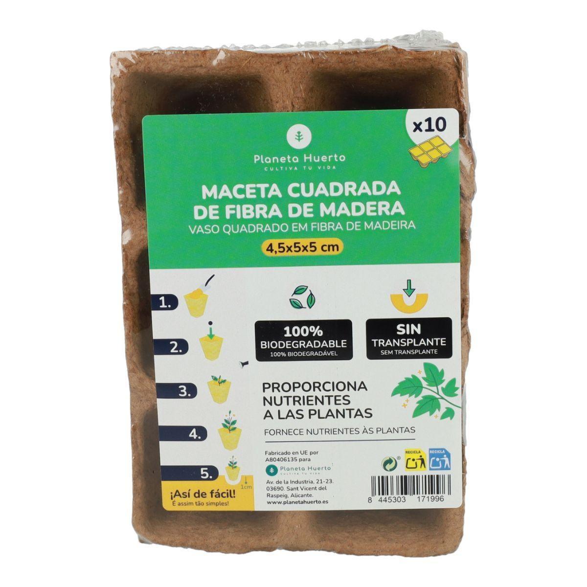 Kit de siembra M Planeta Huerto