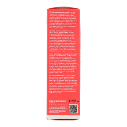 Gel crema solare Hydra Fresh SPF50 Apivita 50 ml