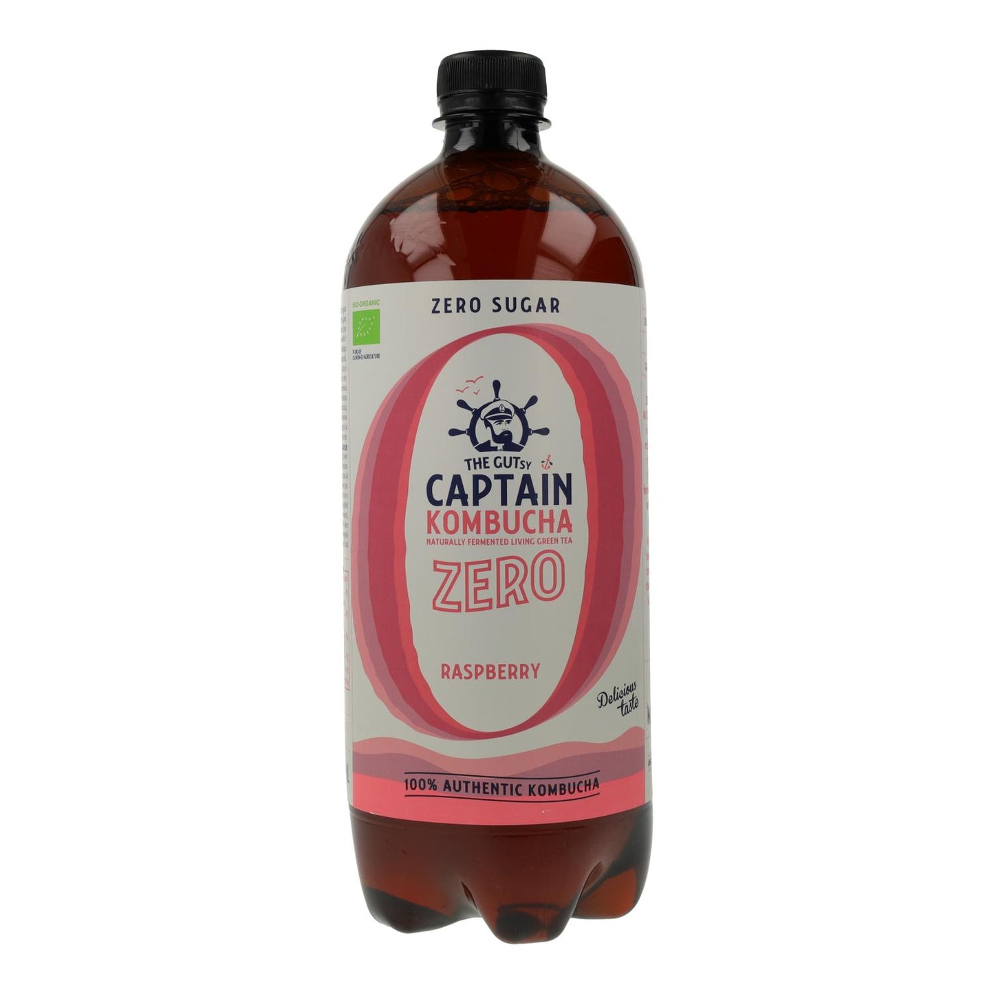 Pack 6x Kombucha Zero Frambuesa Bio 1 L