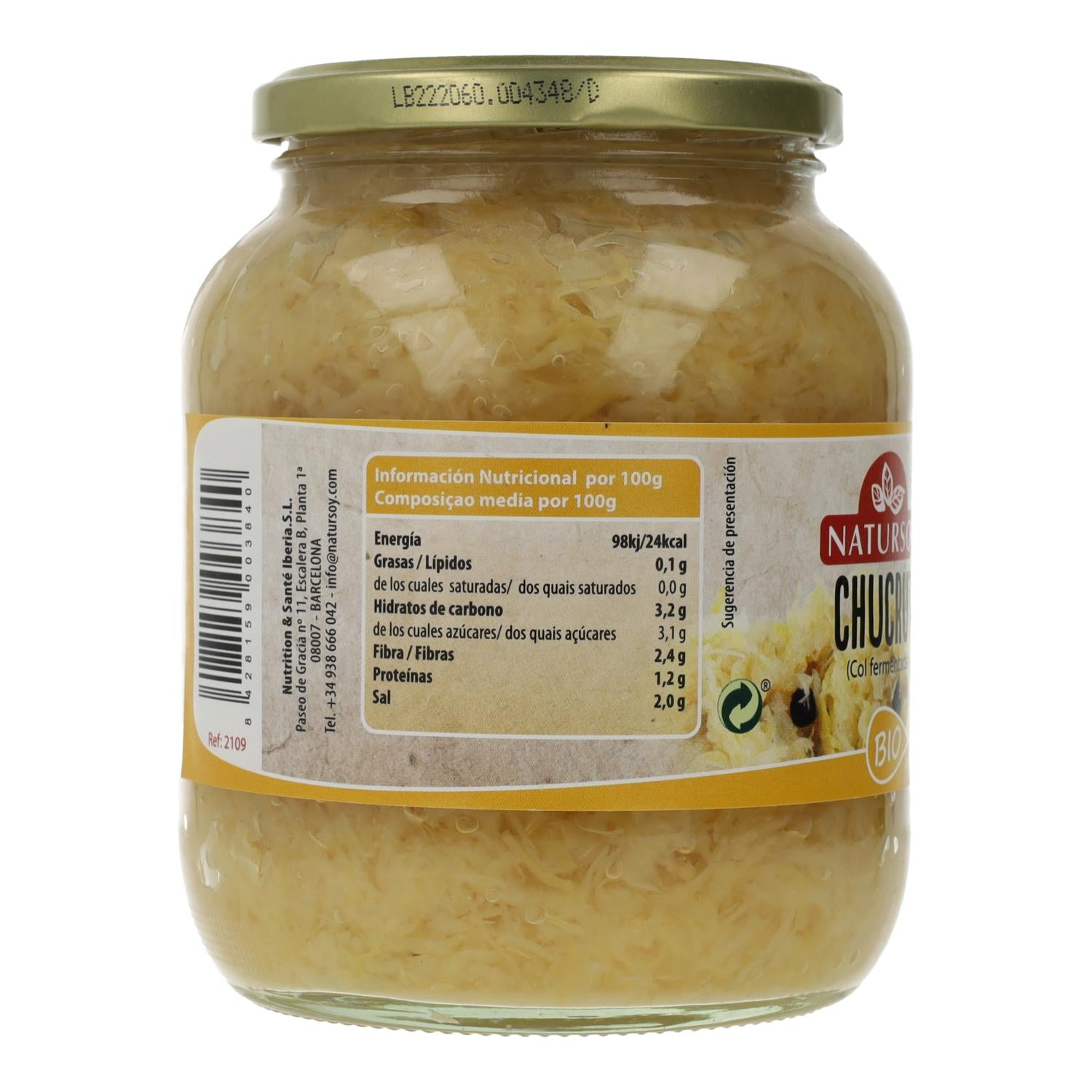 Chucrut ECO Natursoy 680 g