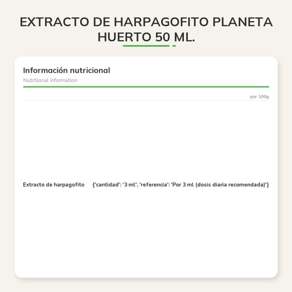 Información nutricional
