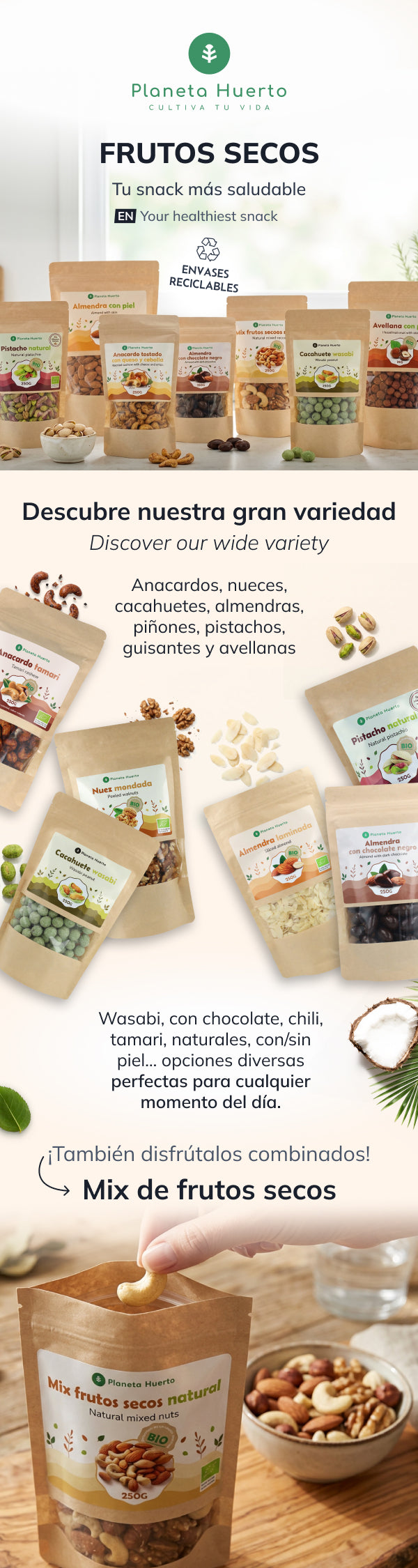 Pinoli ECO Planeta Huerto 100gr