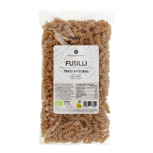 Fussilli integrali ECO Planeta Huerto 500gr