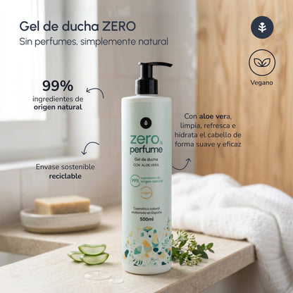 Aloe Vera Gel doccia non profumato Planet Orchard 500 ml