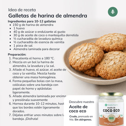 Farina di mandorle senza glutine ECO Planeta Huerto 400g