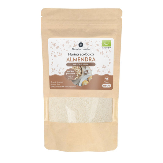 Farina di mandorle sgrassata (proteina di mandorle) ECO Planeta Huerto 250 g