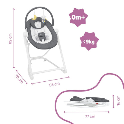 Hamaca Compact'Up Moonlight Babymoov (Reacondicionado)