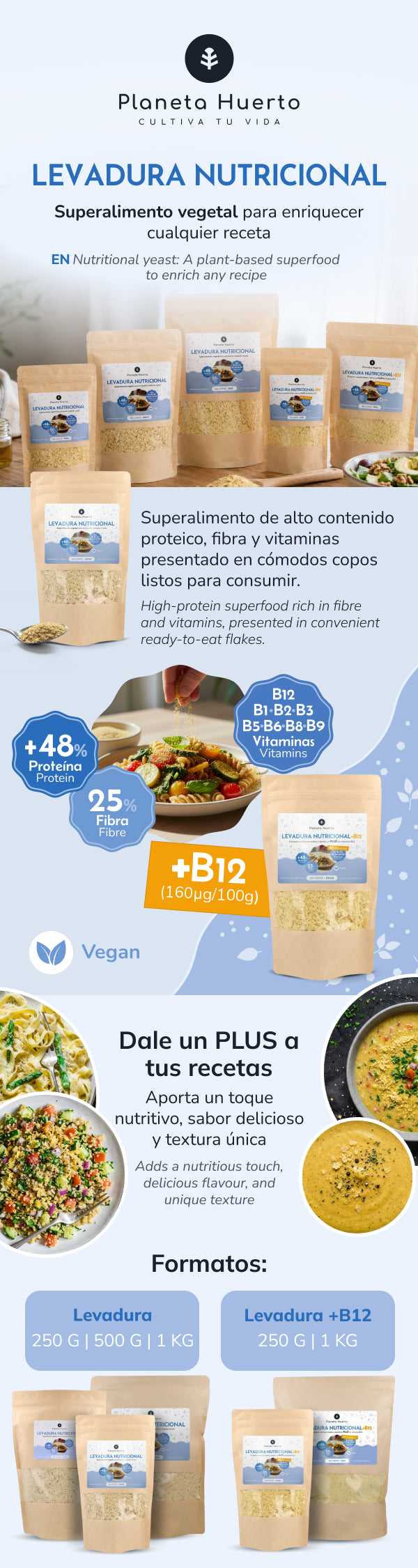 Lievito nutrizionale Planeta Huerto