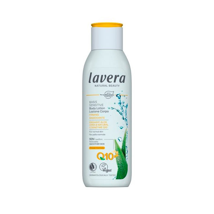 Lozione corpo rassodante Q10 basis sensitv, Lavera 250 ml