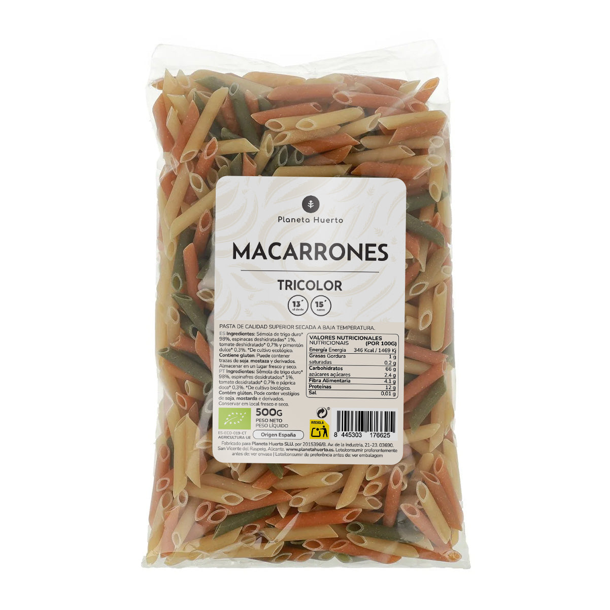 Amaretti Tricolore ECO Planeta Huerto 500g