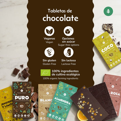 Tavoletta di cioccolato fondente 85% ECO Planeta Huerto 70 g
