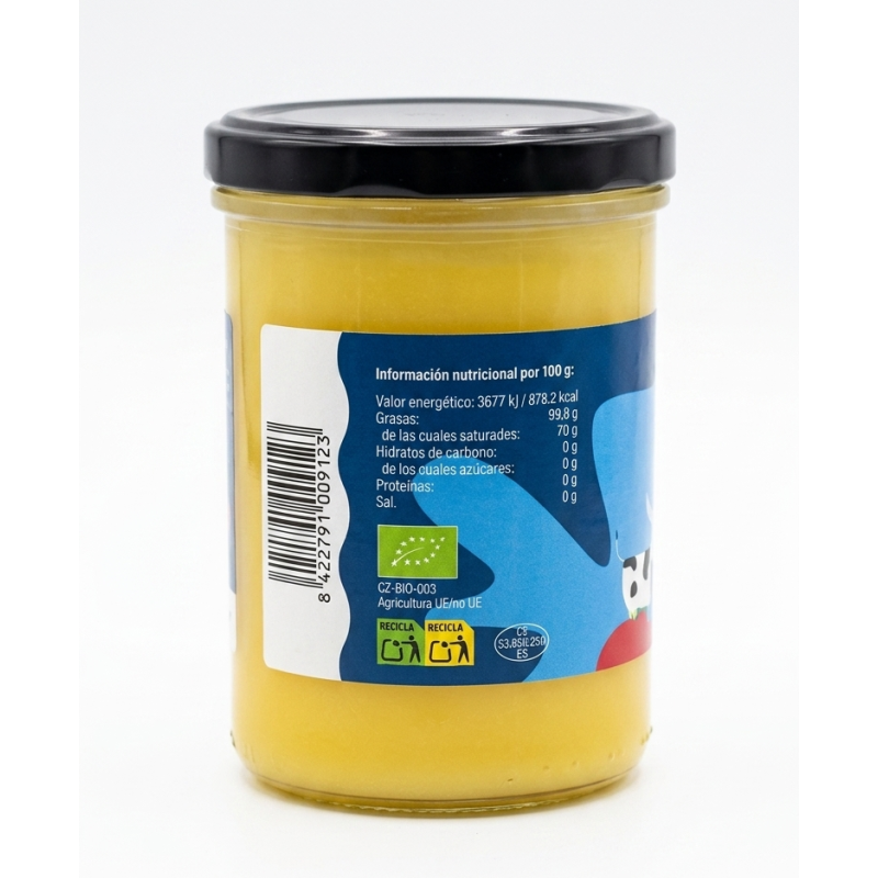 Burro chiarificato Ghee 100% naturale Vegetalia 450 ml