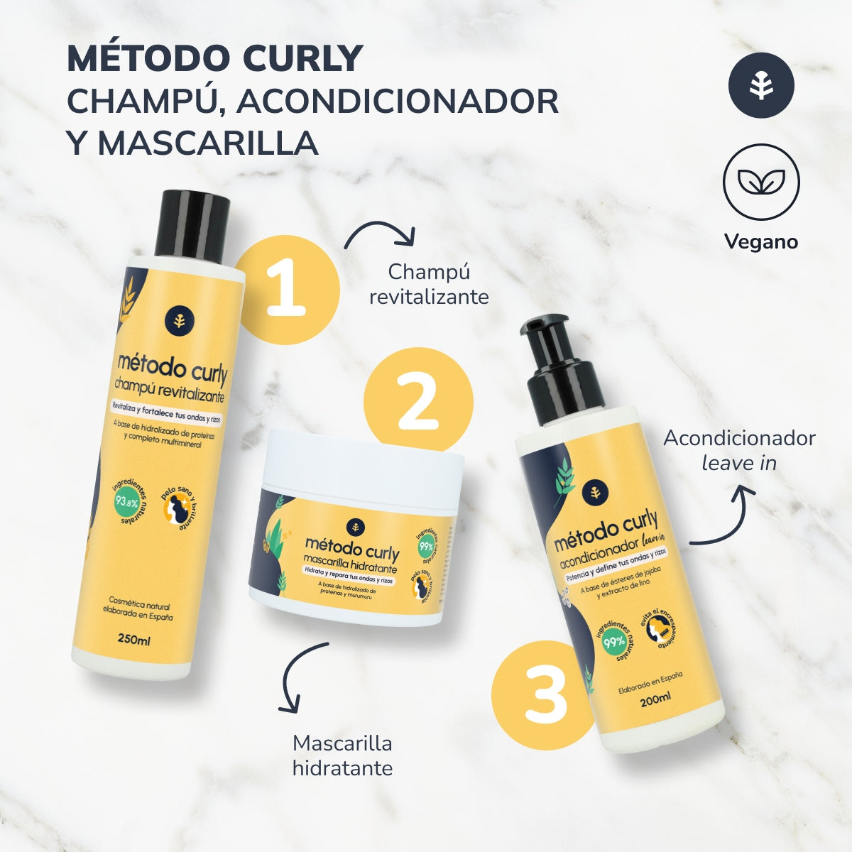 Balsamo leave in Curly Method Planet Orchard 200 ml