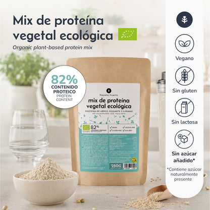 Miscela proteica vegana per sportivi Planeta Huerto 250 g