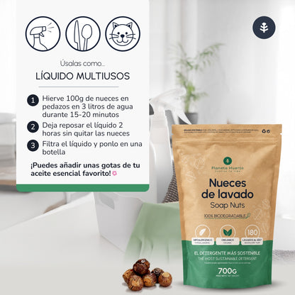 3xPlanet Orchard Noci di Lavaggio Confezione da 700 gr