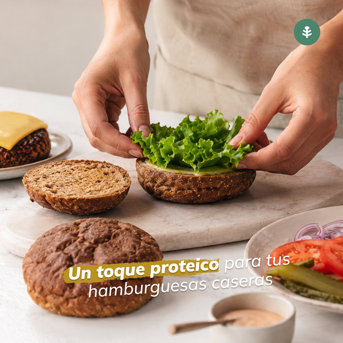 Panino proteico per hamburger Planeta Huerto, 2 x 80 grammi
