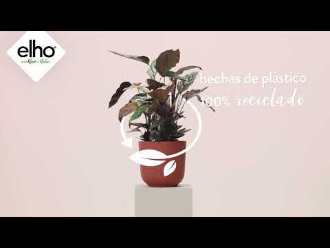 Vaso da fiori Jazz Round Silky White Elho 26 cm