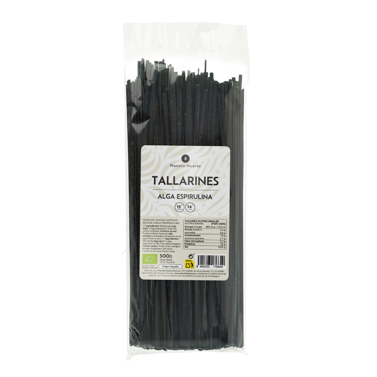 Tagliatelle alle alghe ECO Planeta Huerto 500gr