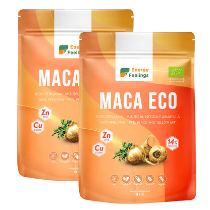 Confezione da 2 Maca BIO in polvere Energy Feelings 1 kg