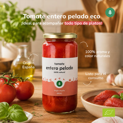 Pomodoro pelato intero ECO Planeta Huerto 660 g