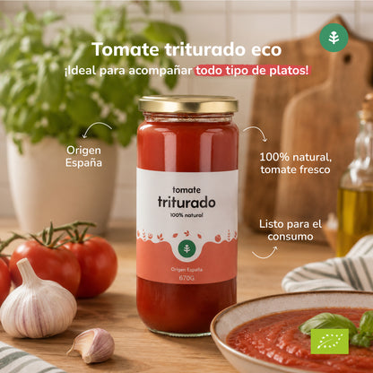 Pomodoro schiacciato ECO Planeta Huerto 670 g