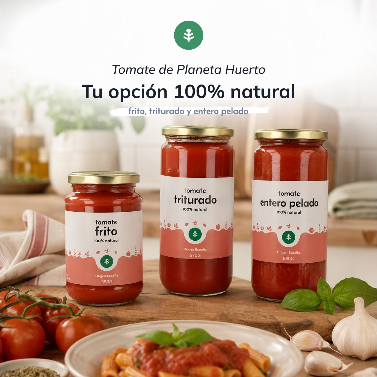 Pomodoro schiacciato ECO Planeta Huerto 670 g